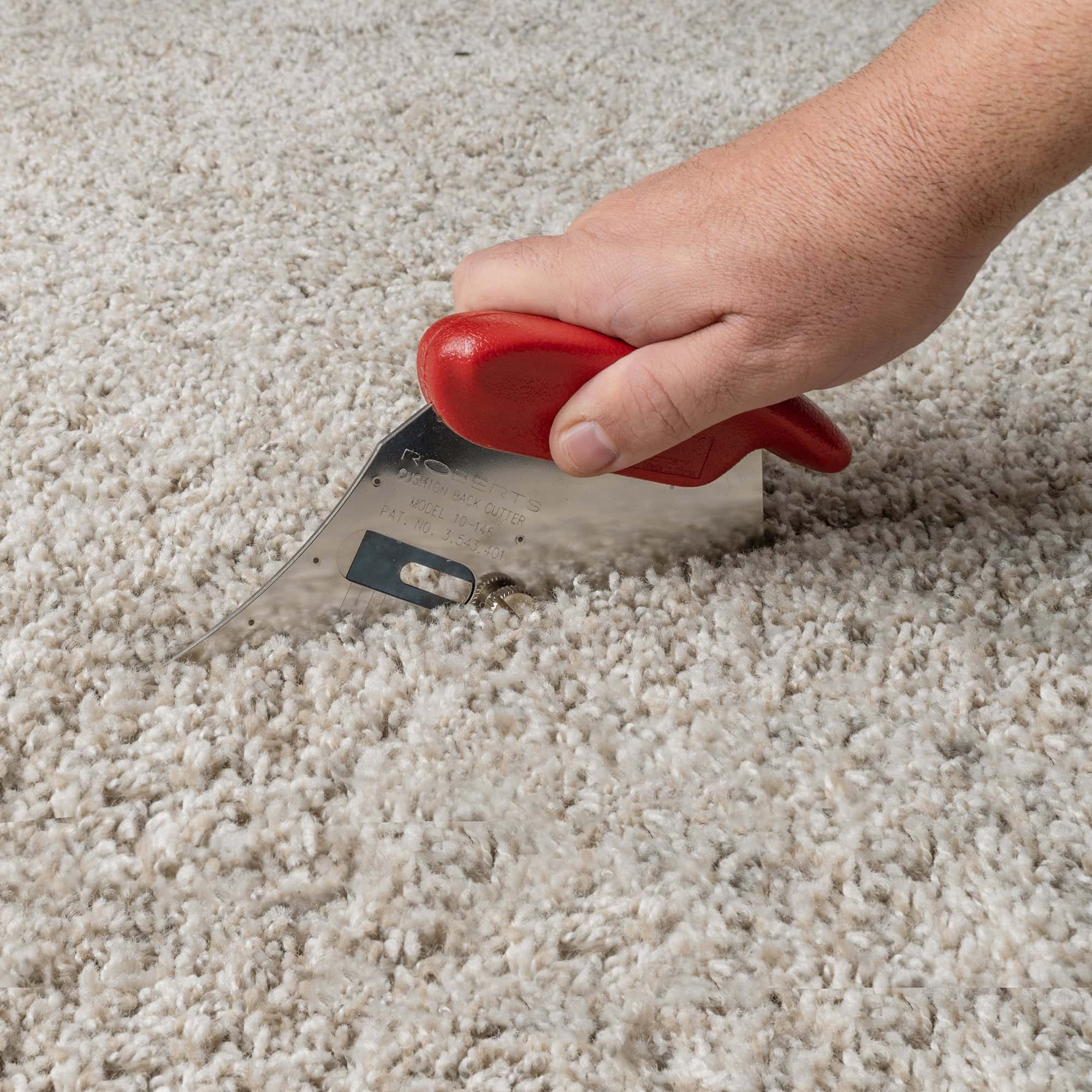 Cushion Back Carpet Cutter - Roberts
